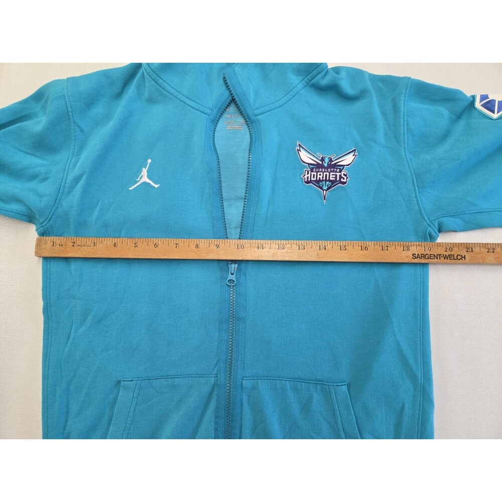 Jordan Charlotte Hornets 75th Anniversary Showtime Zip Hoodie Jacket Youth XL - Picture 8 of 10